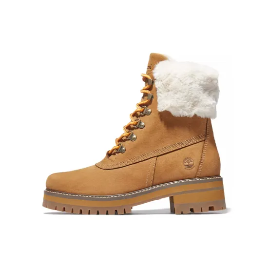 Timberland Women's Courmayeur Valley 6 Inch Shearling Boot 'Brown'