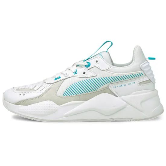 PUMA RS-X Chunky Sneakers Unisex Low-top White/Royal Blue/Fern Green