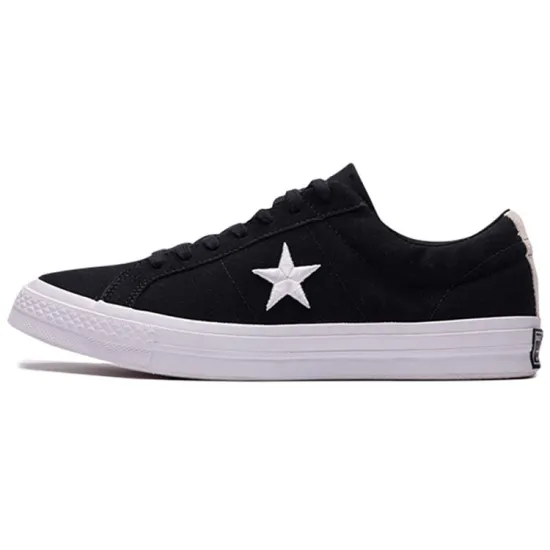 Converse One Star Canvas Shoes Unisex Low-top Black
