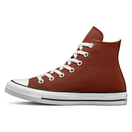 Converse Chuck Taylor All Star Anti Slip Wear Resistant High Top Canvas Shoes Unisex Rusty Orange