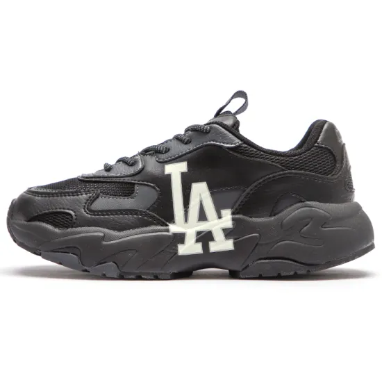 MLB Big Ball Chunky Chunky Sneakers Unisex Low-Top Black