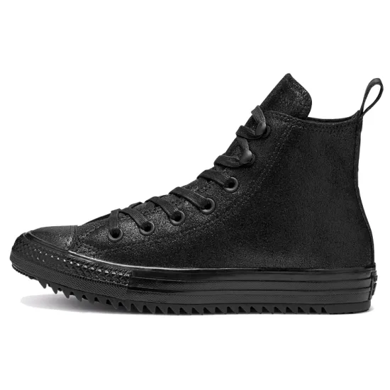 Converse Space Mountain Hiker Chuck Taylor All Star High Top Suede Black Samurai Women's