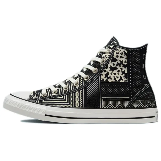 Converse Chuck Taylor All Star High 'Geometric Patchwork - Black'