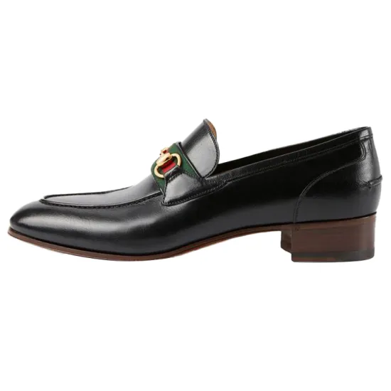 GUCCI Horsebit Loafer 'Black' Men's