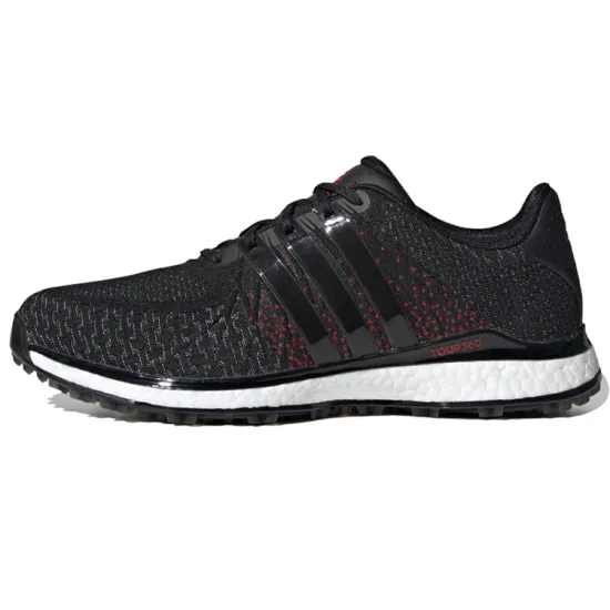 Adidas Tour360 Golf Shoes Men Low-Top Black White