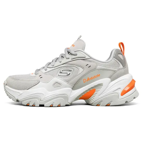Skechers Stamina V2 'Grey Orange' Women's
