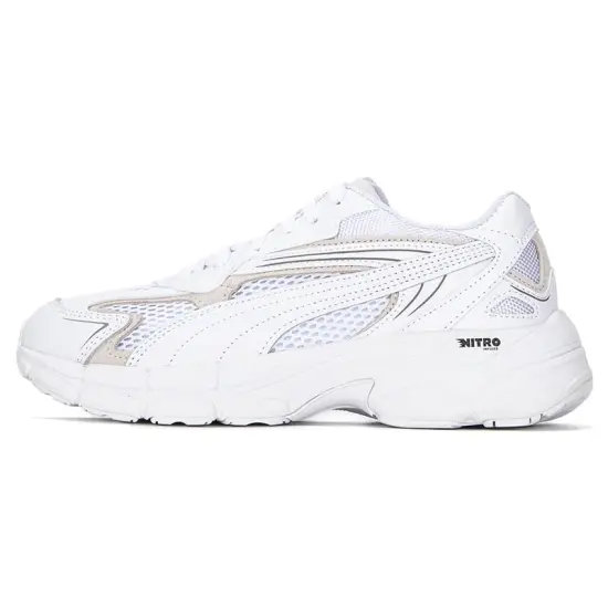 PUMA Teveris Nitro Series Chunky Sneakers Unisex Low-top White