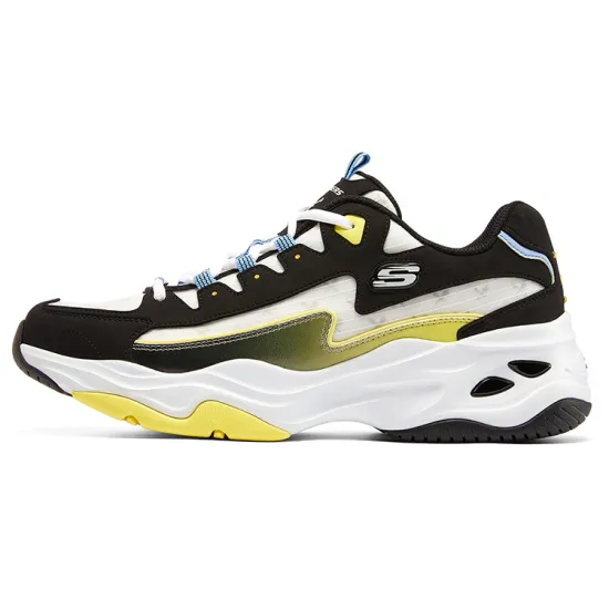 One Piece X Skechers D'Lites 4.0 Chunky Sneakers Women's Low-Top Black/Colorful