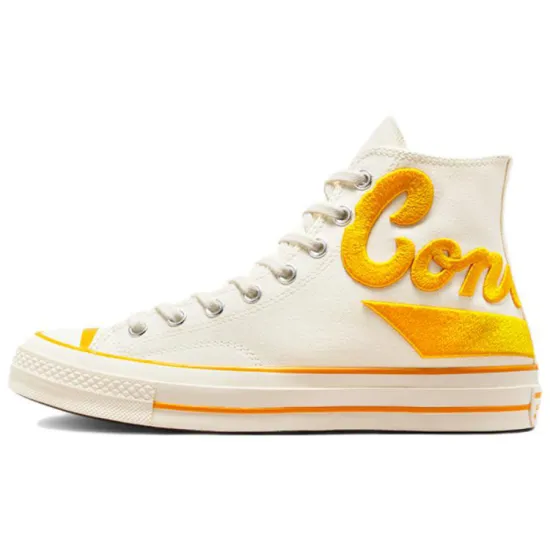 Converse Chuck 70 High Classic White Orange