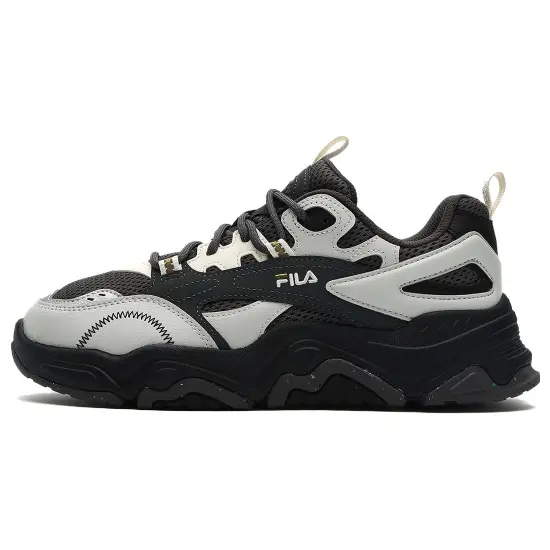 FILA Fusion Collina Sneakers 'Black Grey' Women's