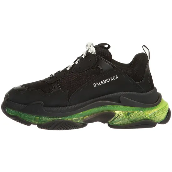 Balenciaga Triple S Sneaker 'Black Yellow Fluo'