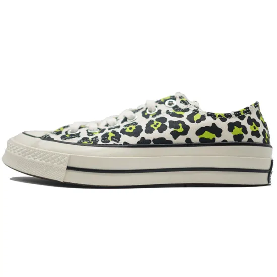 Converse Chuck Taylor All Star 70 Ox Leopard White Bold Lime