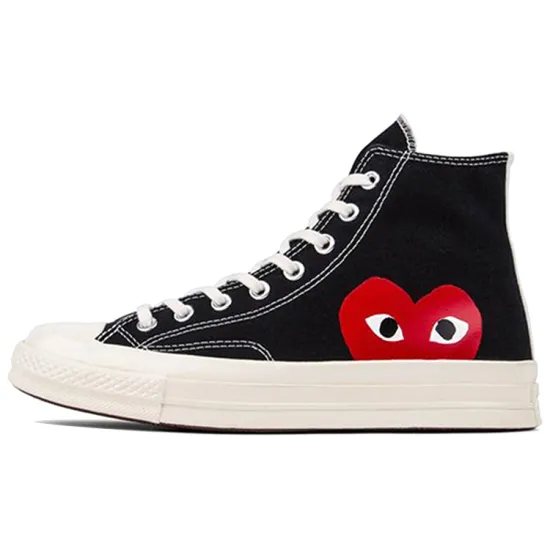 Converse Comme Des Garçons Play X Chuck 70 High 'Black' 2015