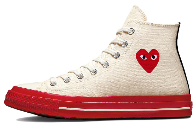 Comme des Garons PLAY x Converse Chuck Taylor All Star 1970s High