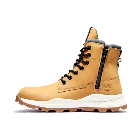 Timberland Brooklyn Side Zip Sneaker Boot 'Wheat Nubuck'