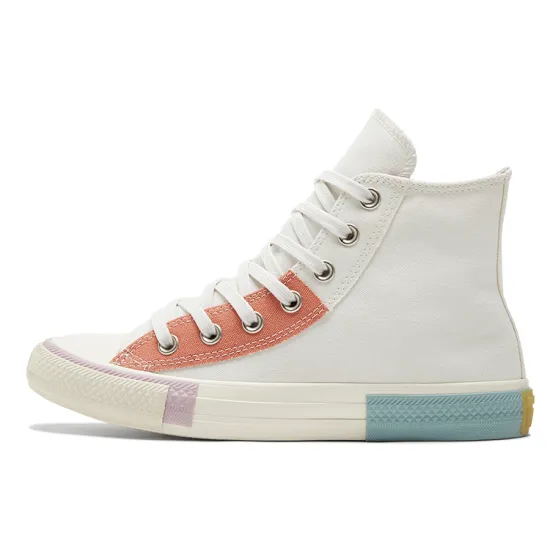 Converse Chuck Taylor All Star Canvas Shoes Women's High-top White/Yellow