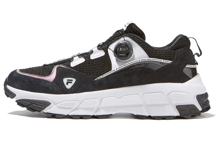 White Mountaineering x FILA FUSION C Tone Sky Runner Low top Chunky Sneakers Women's Black White