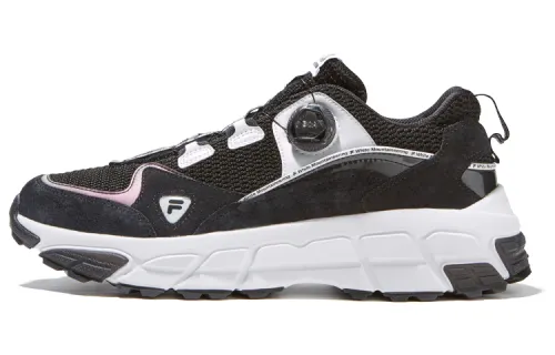 White Mountaineering x FILA FUSION C Tone Sky Runner Low top Chunky Sneakers Women's Black White