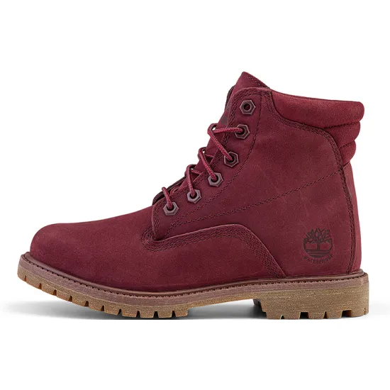 Timberland Waterville 6-Inch Boot 'Burgundy Nubuck' Women's