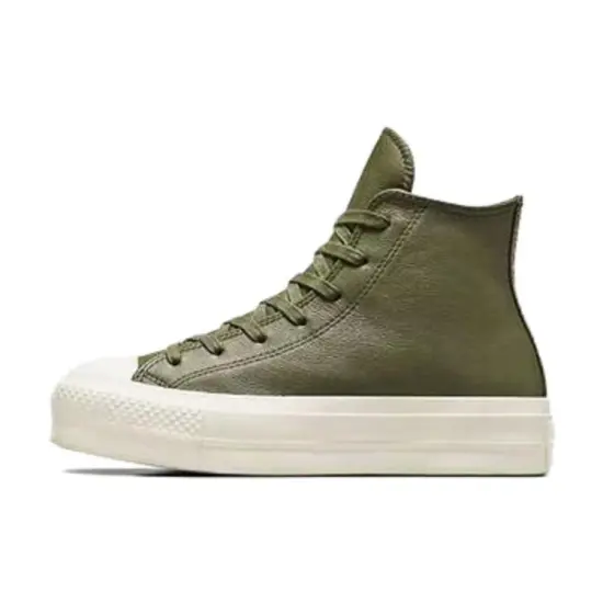 Chuck Taylor All Star Women's Converse Lift Platform Leather High 'Utility Egret' Women's