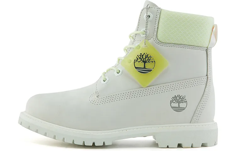 Timberland Premium 6-Inch White Women's Boots