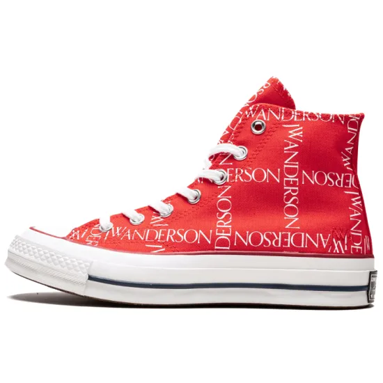 Converse Chuck Taylor All Star 70 Hi Grid Jw Anderson Red