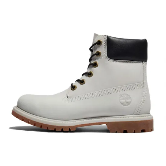 Timberland Premium 6-Inch White Women's Boots