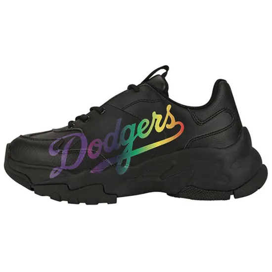 MLB Big Ball Chunky Chunky Sneakers Unisex Low-Top Black