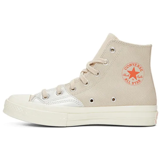 Converse 1970s Canvas Shoes Women's High-top Khaki/white