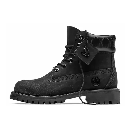Timberland X Jimmy Choo 6 Inch Premium Boot 'Black Glitter' Women's