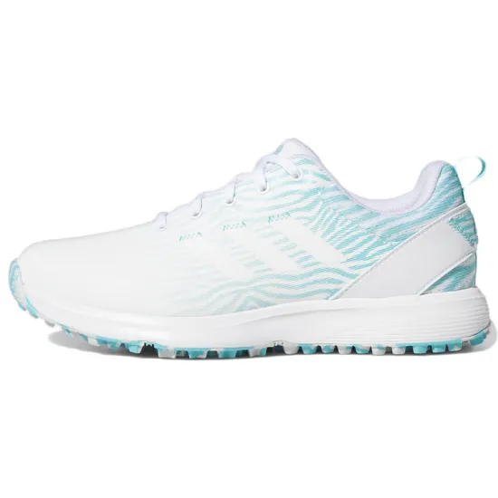 Adidas S2G Golf Shoes Women's Low-top White/Royal Blue