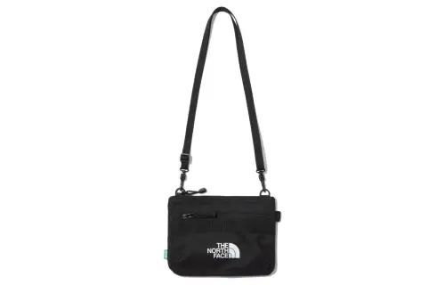 THE NORTH FACE 0.5L Shoulder Bag, Crossbody Bag, Outdoor Bag Polyester Black Unisex