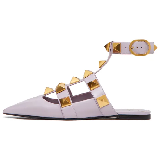 Valentino Roman Stud Women's Casual Shoes Women's Purple