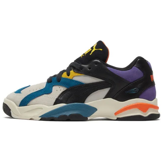 PUMA Performer Vtg 'Gray Black Yellow'