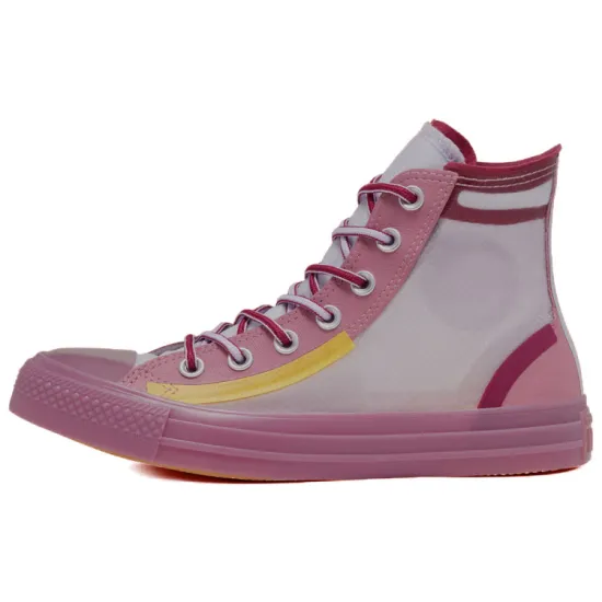 Converse Chuck Taylor All Star Canvas Shoes Women's High-top Red/yellow