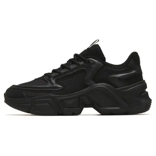 ANTA Chunky Sneakers Women's Low-Top Black