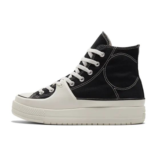Converse Chuck Taylor All Star Construct Hi Black Vintage White