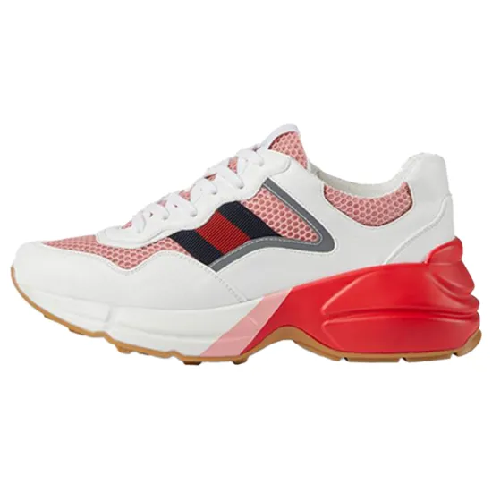 GUCCI Women's Rhyton 'White Pink Reflective' Women's