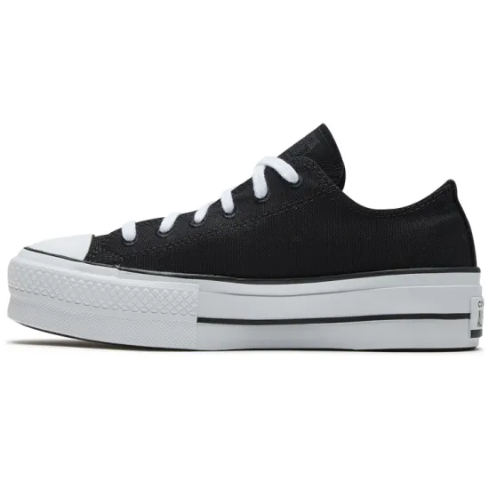 Converse All Star Lift Canvas Shoes Women's Low-top Black/white