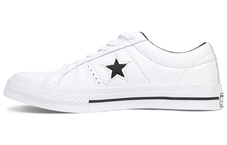 Converse one star Perforated Leather Low Top