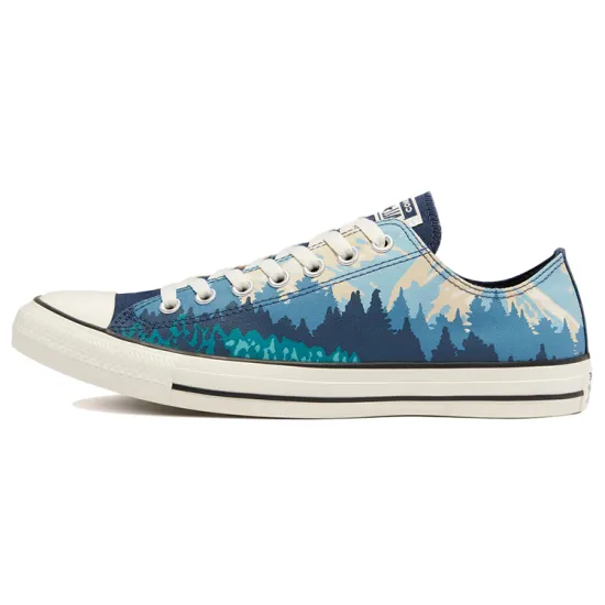 Converse Chuck Taylor All Star Canvas Shoes Unisex Low-top Blue/Green