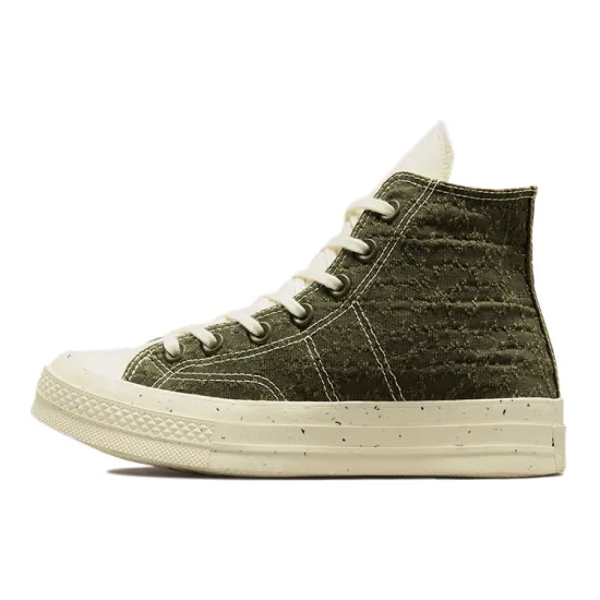 Converse 1970s Canvas Shoes Women's High-top White/Olive