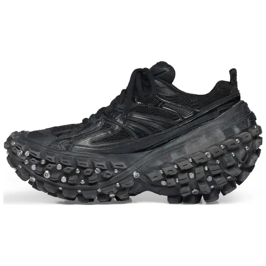 Balenciaga Bouncer Screw Sneakers 'Black Mesh And Nylon' Women's