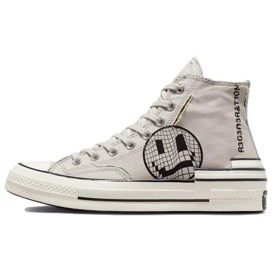 Converse Chuck Taylor All Star 70 Hi Hacked Heel Tear Away Light Bone