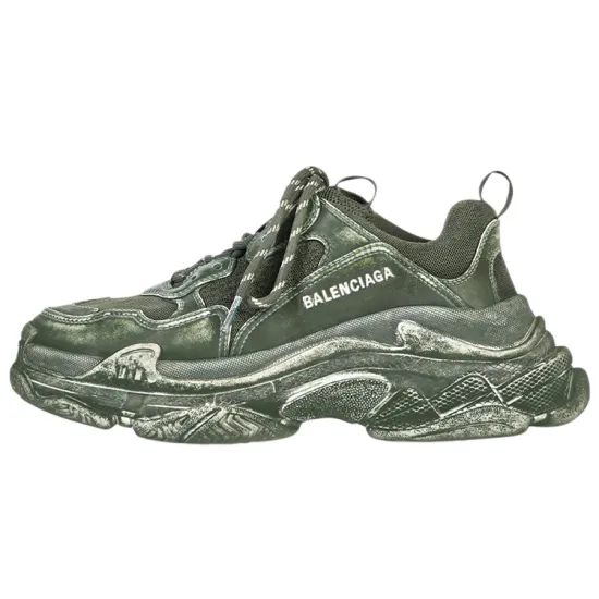 Balenciaga Triple S Faded Green