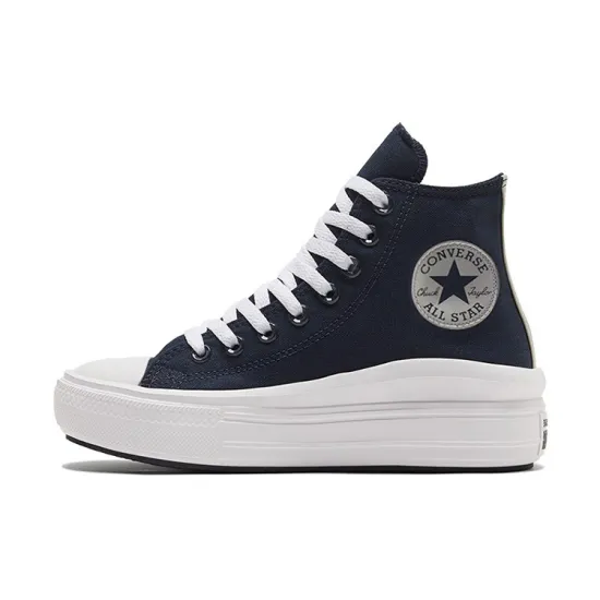 Converse Chuck Taylor All Star Women's Move High 'Anodized Metals - Obsidian'