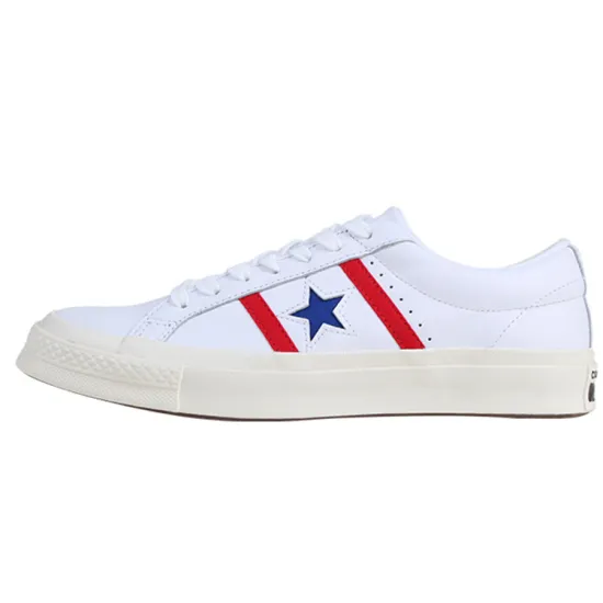 One Star Converse Academy Low 'White Blue Red'