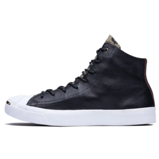 Converse Jack Purcell Canvas Shoes Unisex High-top Black
