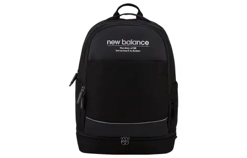 New Balance New balance, fashionable universal nylon black backpack