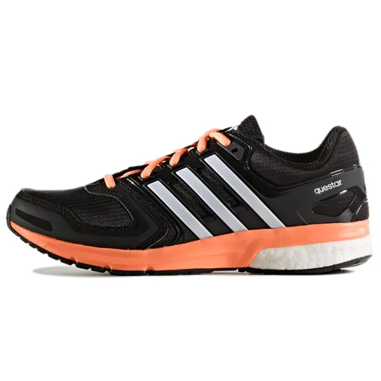 Adidas Questar Cycling Shoes Women's Low-Top Black Orange